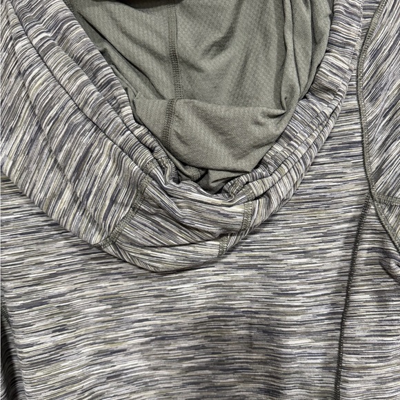 Lululemon Athletica Heathered Gray Zip-Up Jacket - Picture 6 of 6